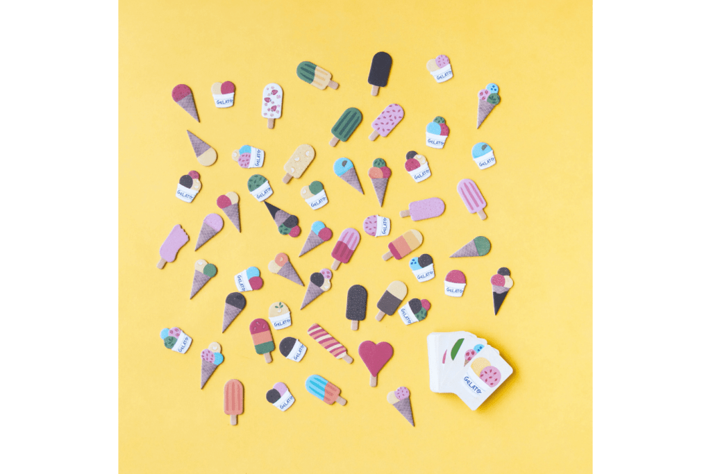 Tiny Game Gelato - Travel Game (Ages 4+)
