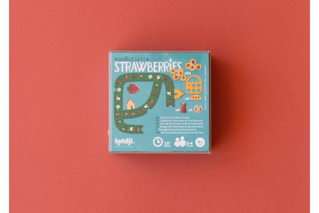 Tiny Game Strawberries - Travel Game (Ages 4+)