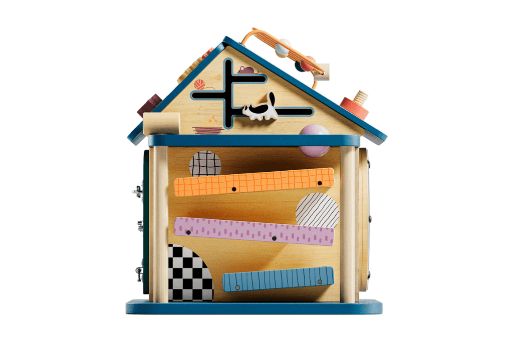 Top Bright - Activity House - 12-in-1 Busy Board
