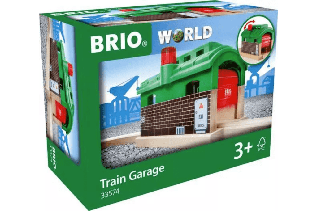 Train Garage I The Montessori Room