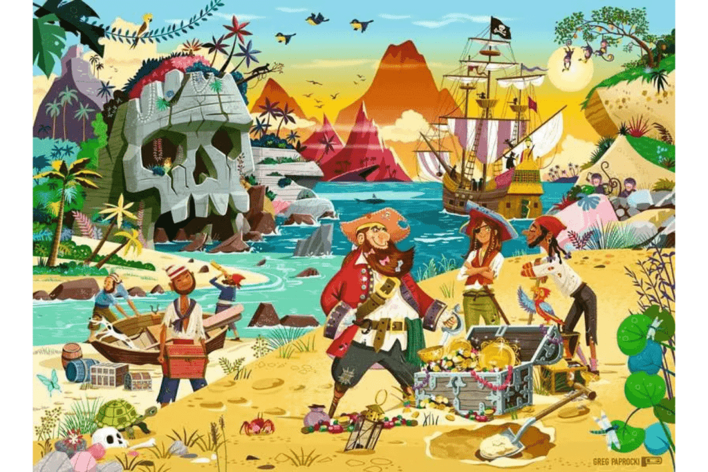 Treasure! 100 Piece Puzzle (Ages 6+)