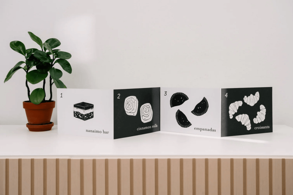 Tummy Time Accordion Cards for Baby