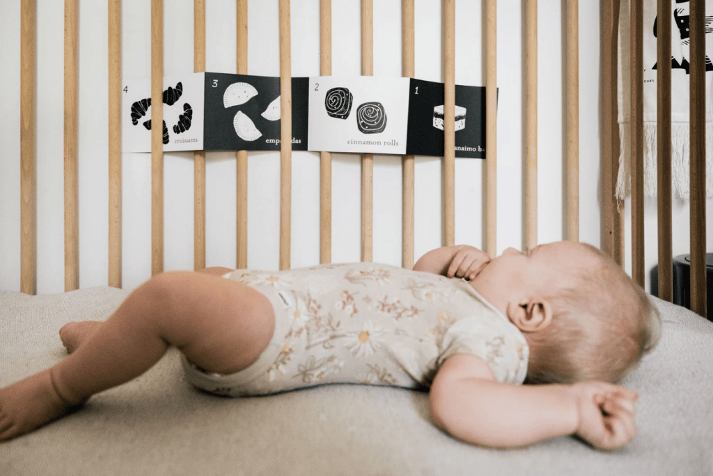 Tummy Time Accordion Cards for Baby