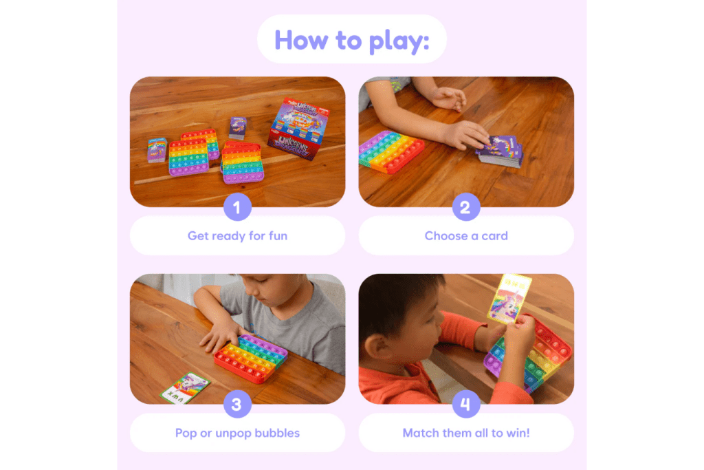 Unicorns Vs. Dragons! [The Fidget Company] (Pre-K to Kindergarten)