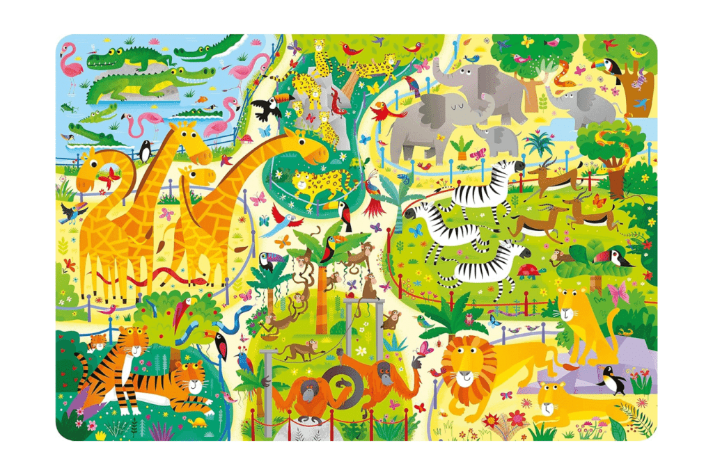 Usborne Picture Puzzles: Book + Puzzle