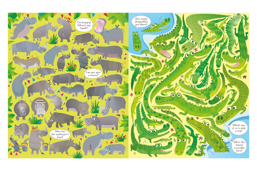 Usborne Picture Puzzles: Book + Puzzle