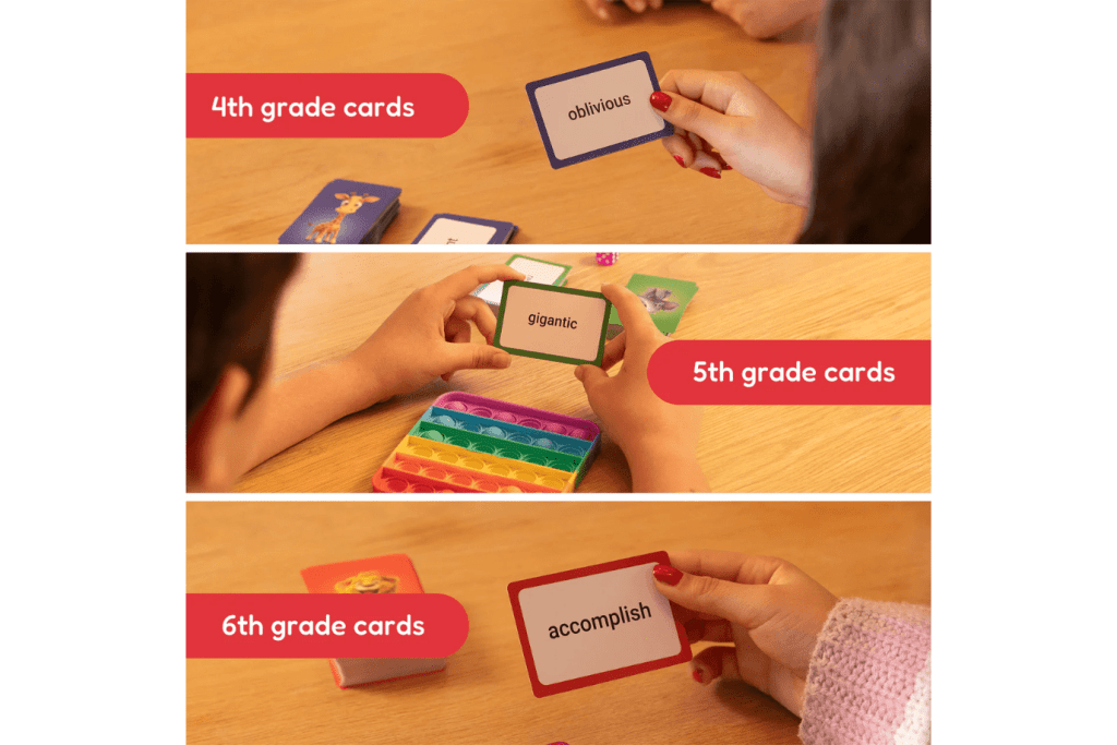 Vocabulary Words [The Fidget Company] (Grade 4 to Grade 6)