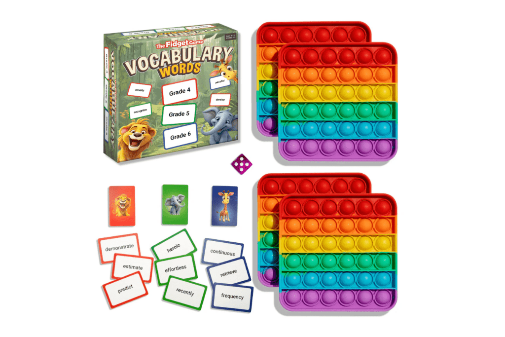 Vocabulary Words [The Fidget Company] (Grade 4 to Grade 6)