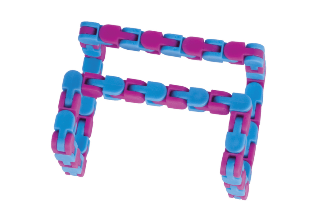 Wacky Tracks Fidget Bracelet, quiet fidgets, quiet fidget for school, best fidgets for school, fidget bracelet, Toronto, Canada