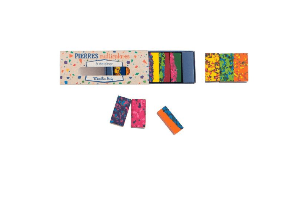 Wax Blocks, Moulin Roty, wax crayons, art materials, high-quality art materials, classroom art materials, The Montessori Room, Toronto, Ontario, Canada. 