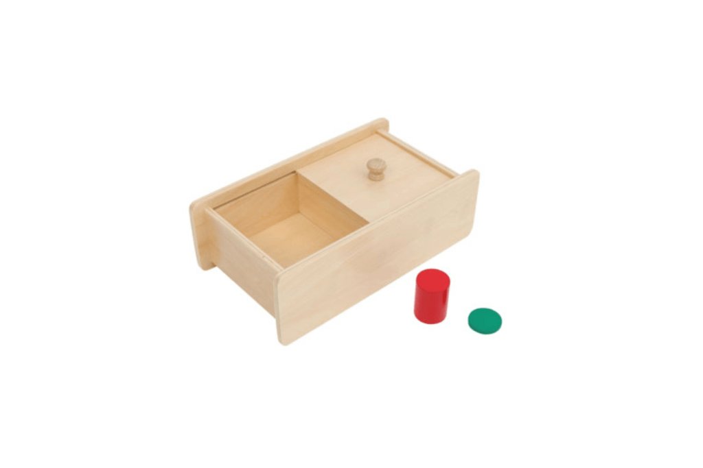 Wooden Box with Sliding Lid