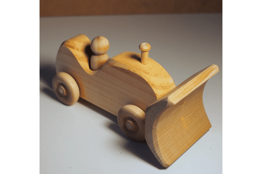 Wooden Bulldozer