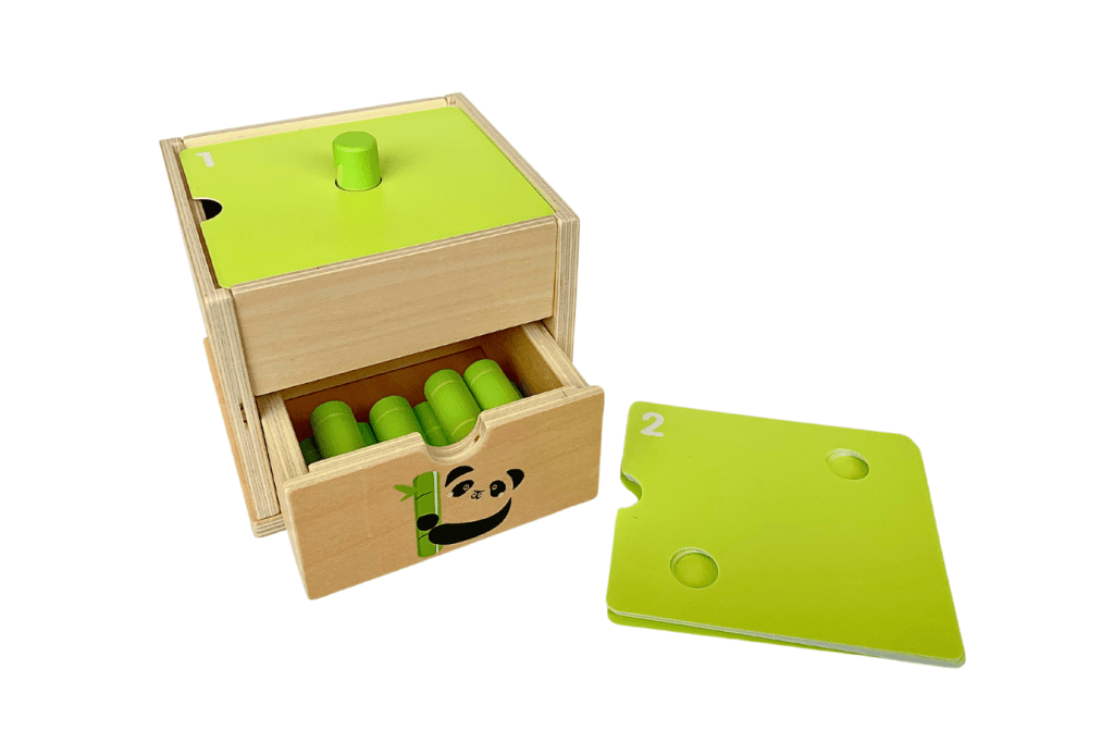 Wooden Counting Box I The Montessori Room