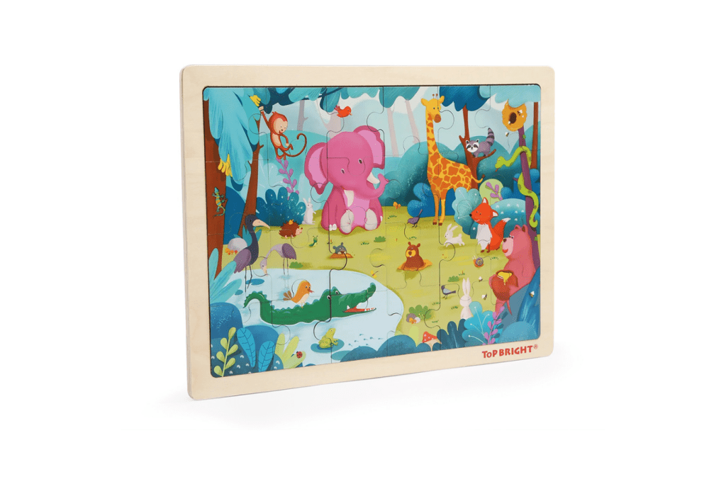 Wooden Forest Puzzle - 24 Pieces