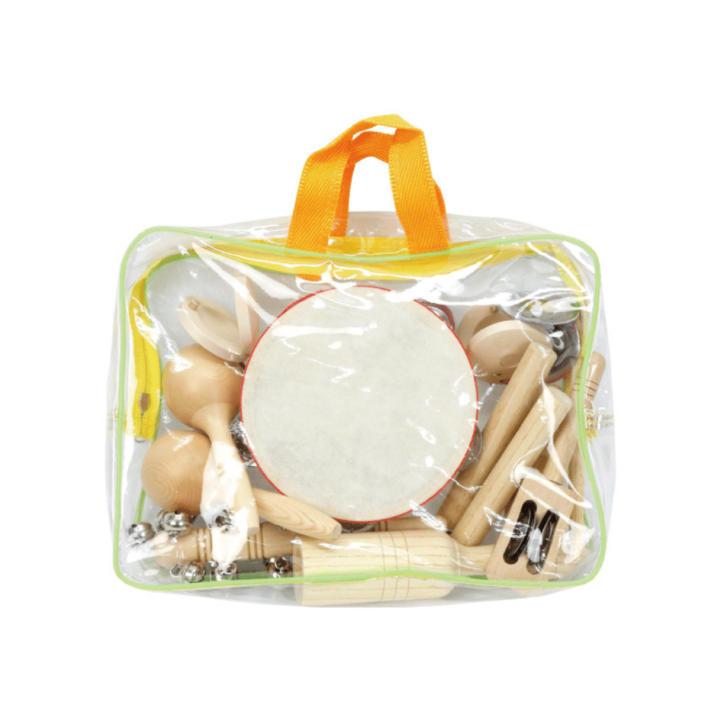Wooden Musical Instruments Set - 11 pcs