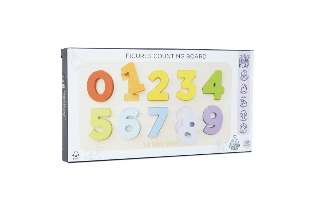 Wooden Number Puzzle