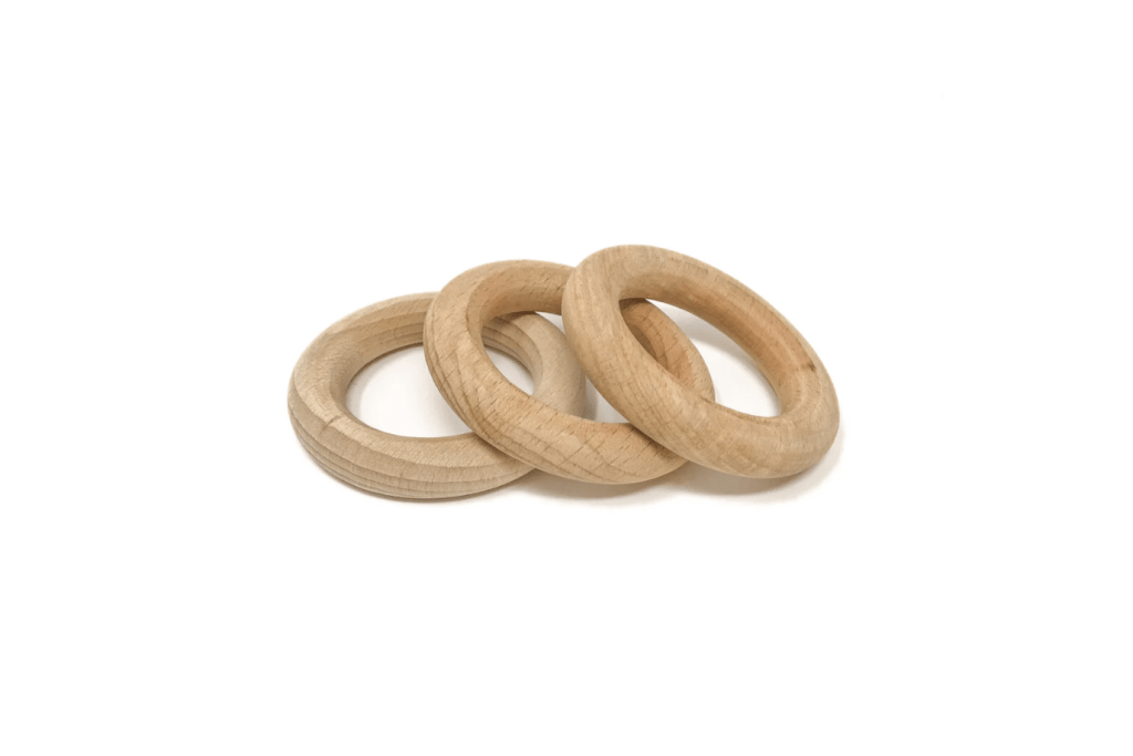Wooden Rings (Set of 3)
