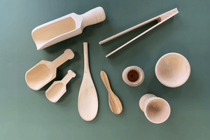Wooden Sensory Bin Tool Kit