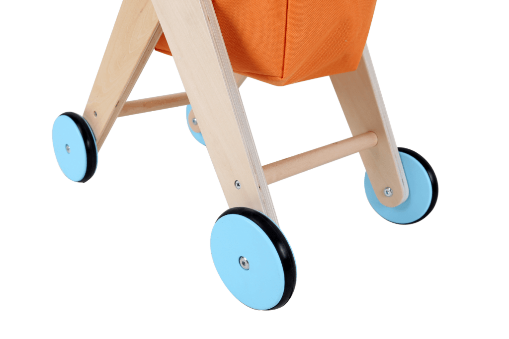 Wooden Shopping Cart