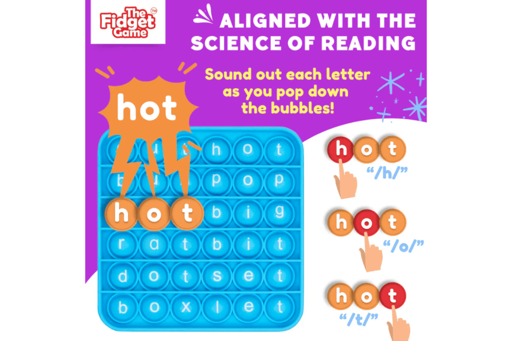 Word Pop [The Fidget Company] (Kindergarten to Grade 1)