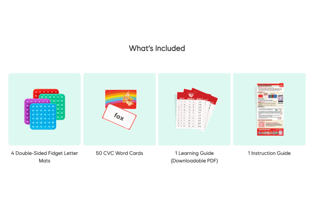 Word Pop [The Fidget Company] (Kindergarten to Grade 1)