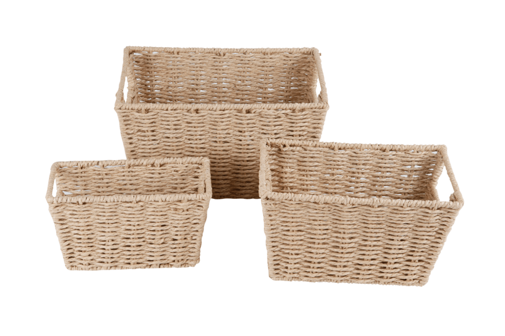 Woven Baskets (Set Of 3)