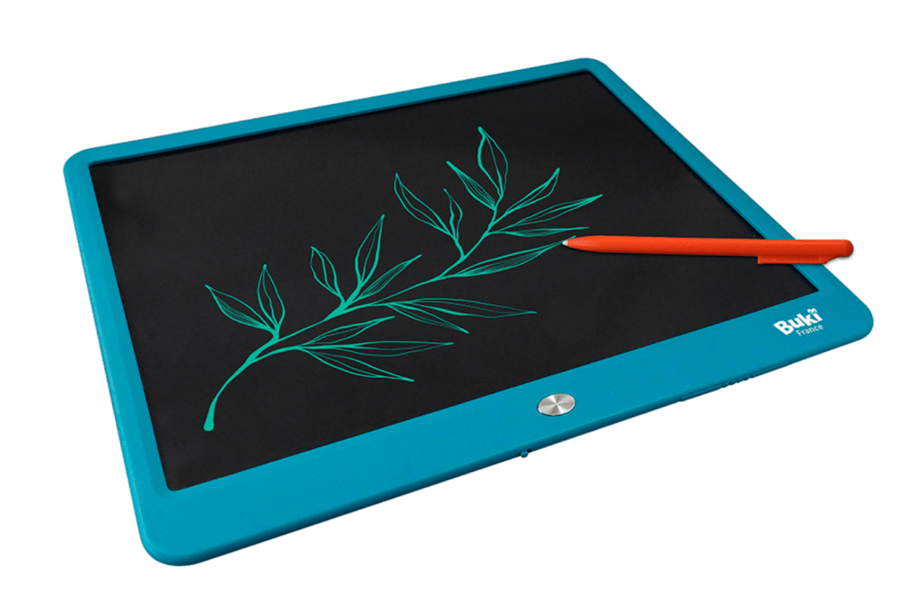 Buki Be Teens - Drawing Tablet XL, best gifts for children who like to draw, LCD screen tablet for kids, drawing tablet with no internet access for kids, best travel toys, 4 years and up, The Montessori Room, Toronto, Ontario, Canada. 