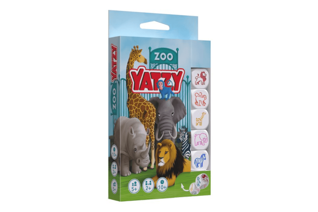 Yatzy Zoo Smart Toys and games, kids Yatzy, children&#39;s yatzy, games for children, classic board games for kids, games for little kids, board games for young children, Toronto, Canada, Yatzy for little kids