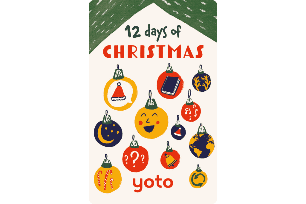 Yoto Card: 12 Days of Christmas, yoto cards Toronto, Yoto cards in store, Christmas yoto cards, The Montessori Room, Toronto, Ontario, Canada. 