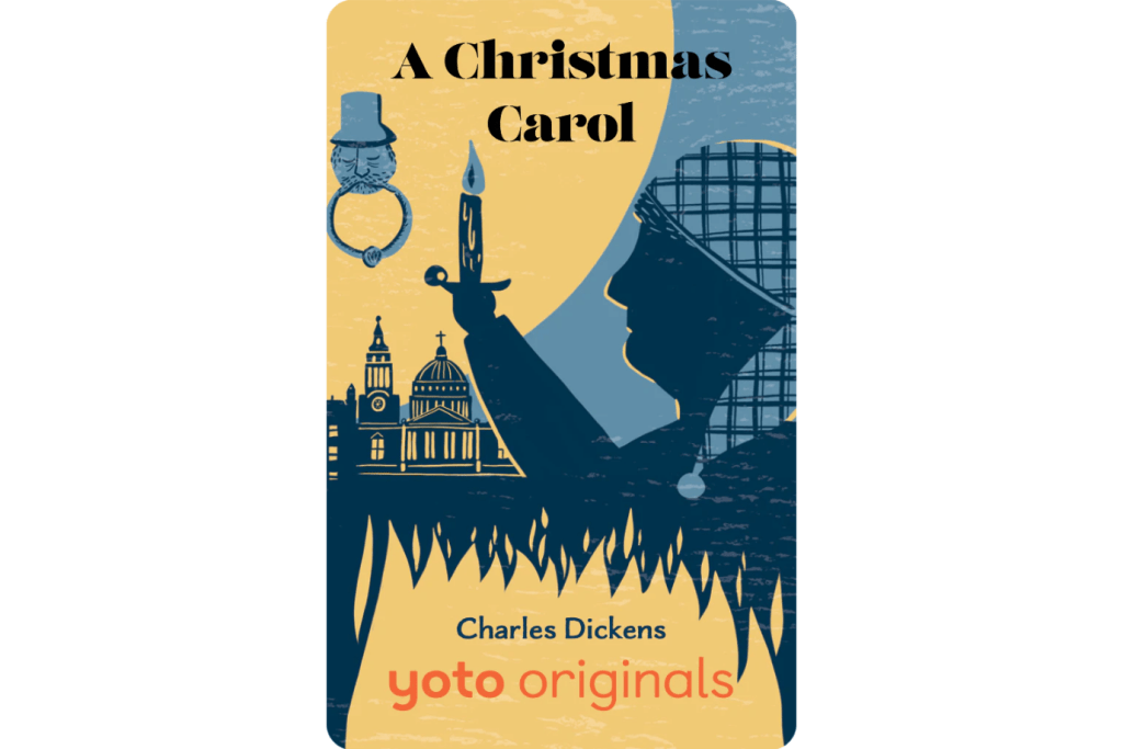 Yoto Card: A Christmas Carol, Yoto cards Toronto, Yoto cards in store, Christmas yoto cards, The Montessori Room, Toronto, Ontario, Canada. 