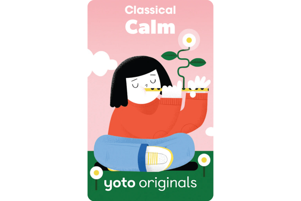 Yoto Card: Classical: Calm, yoto play, yoto players, yoto cards in store, yoto cards Toronto, yoto cards for all ages, The Montessori Room, Toronto, Ontario, Canada. 