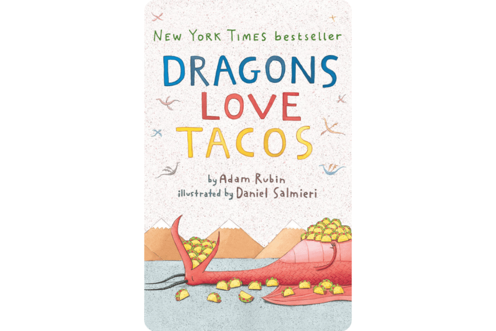 Yoto Card: Dragons Love Tacos (English &amp; Spanish), yoto cards for 3 to 5 year olds, yoto player, yoto cards Toronto, yoto cards in store, yoto cards GTA, The Montessori Room, Toronto, Ontario, Canada. 