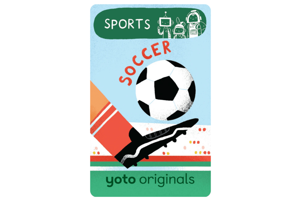 Yoto Card Pack: BrainBots: Sports