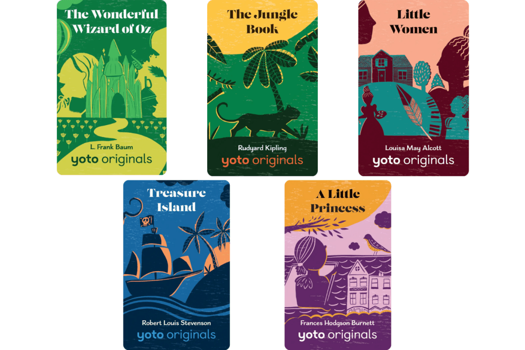 Yoto Card Pack: The Classics Collection (5 Cards)