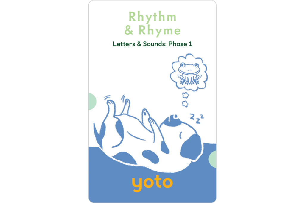 Yoto Card: Phonics: Letters & Sounds: Phase 1 (7 Cards)