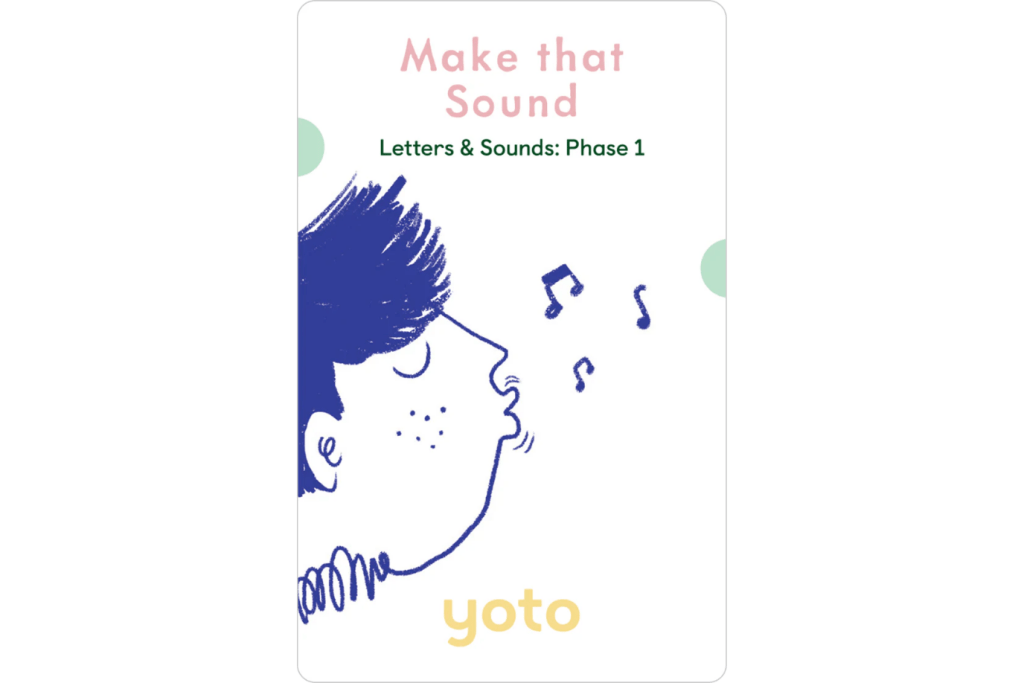 Yoto Card: Phonics: Letters & Sounds: Phase 1 (7 Cards)