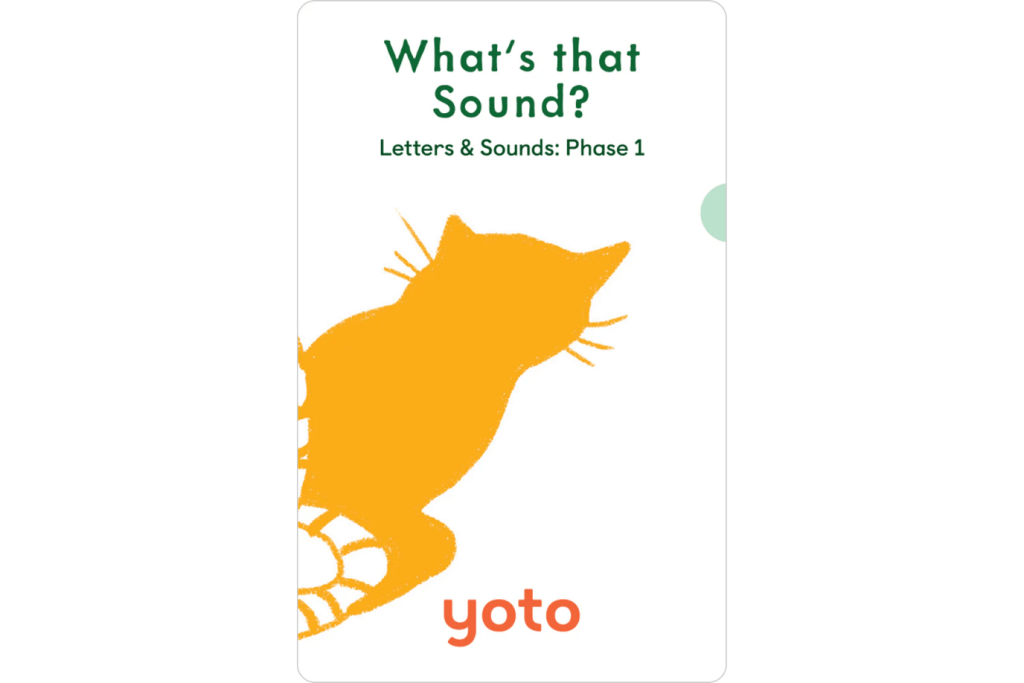 Yoto Card: Phonics: Letters & Sounds: Phase 1 (7 Cards)