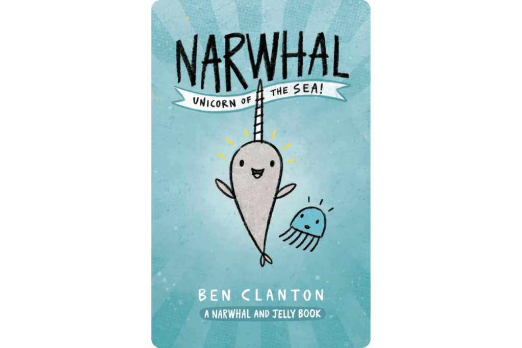 Yoto Card: The Narwhal and Jelly Collection (4 Cards), Yoto Player, Yoto Cards for 5 years and up, award-winning series, The Montessori Room, Toronto, Ontario, Canada. 