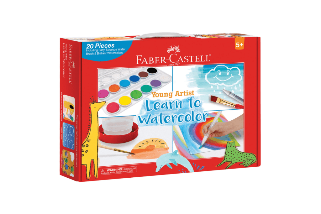 Young Artists Learn to Watercolour, faber-castell, high quality art materials for children, The Montessori Room, Toronto, Ontario, Canada. 