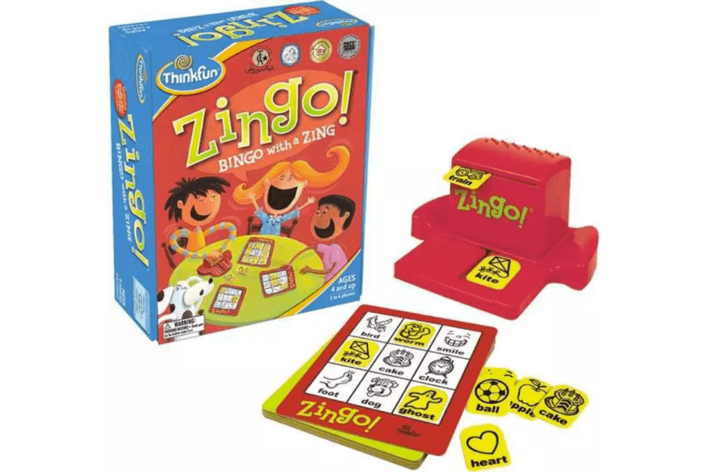 Zingo!, ThinkFun, best board games for kids, best games for families, best gifts for kids, The Montessori Room, Toronto, Ontario, Canada. 