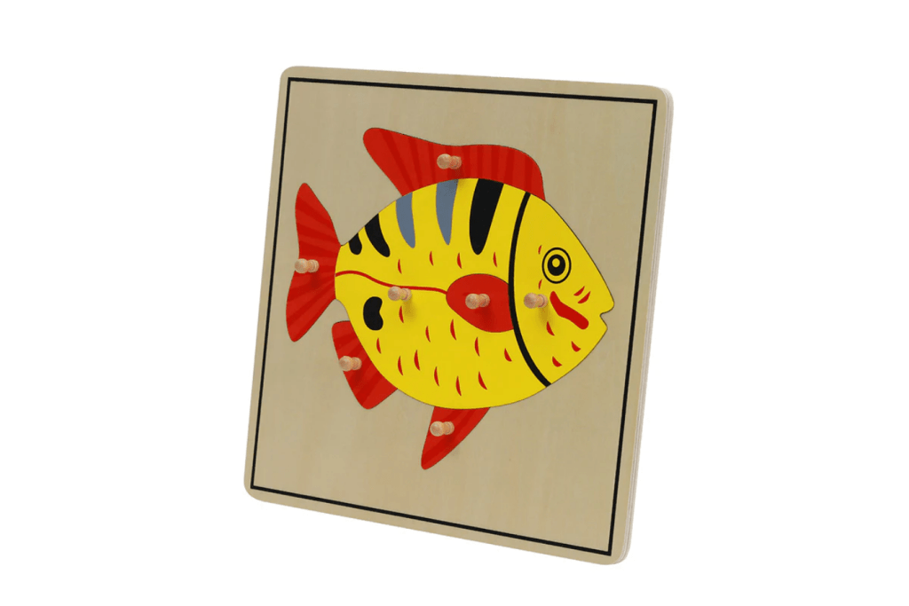 Zoology Puzzle - Parts of the Fish