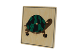 Zoology Puzzle - Parts of the Turtle