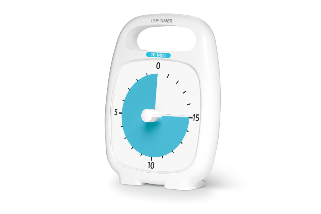 20 Minute Visual Timer by Time Timer PLUS® - The Montessori Room