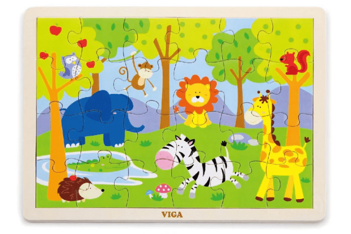 24 Piece Puzzles by Viga