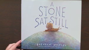 A Stone Sat Still by Brendan Wenzel [Hardcover]