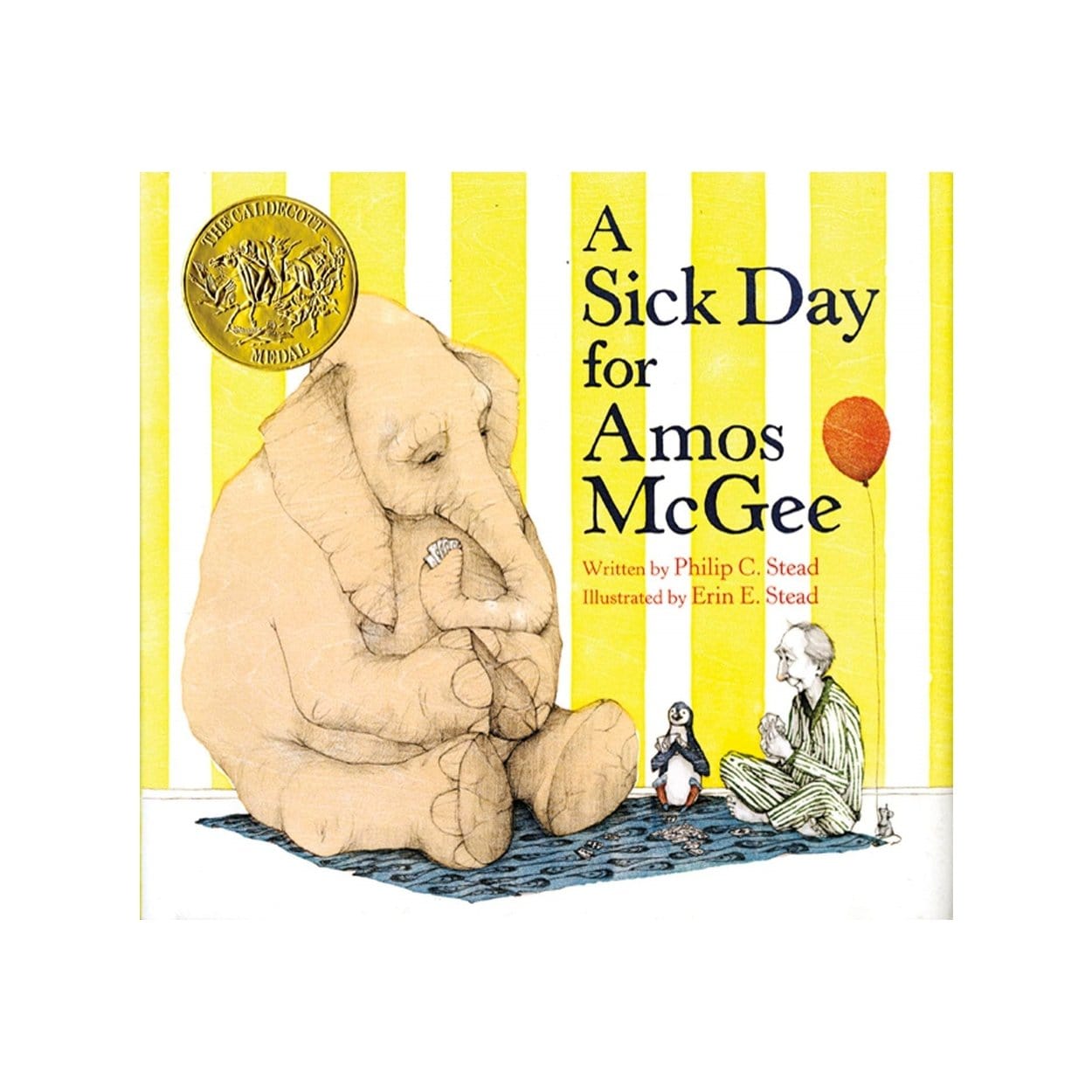 A Sick Day for Amos McGee - The Montessori Room, Philip c stead, Toronto, Ontario, Canada, best books for kids, award winning books for kids, toddler books, books about animals, books with beautiful illustrations, books about friendship, books about kindness, toddler books, children's books