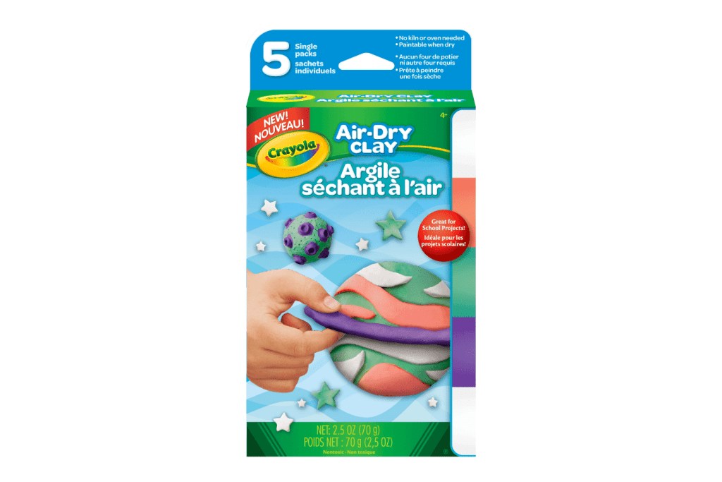 Air Dry Clay - 5 Pack