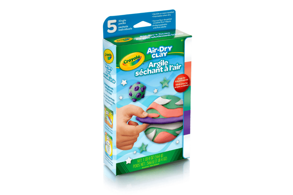 Air Dry Clay - 5 Pack