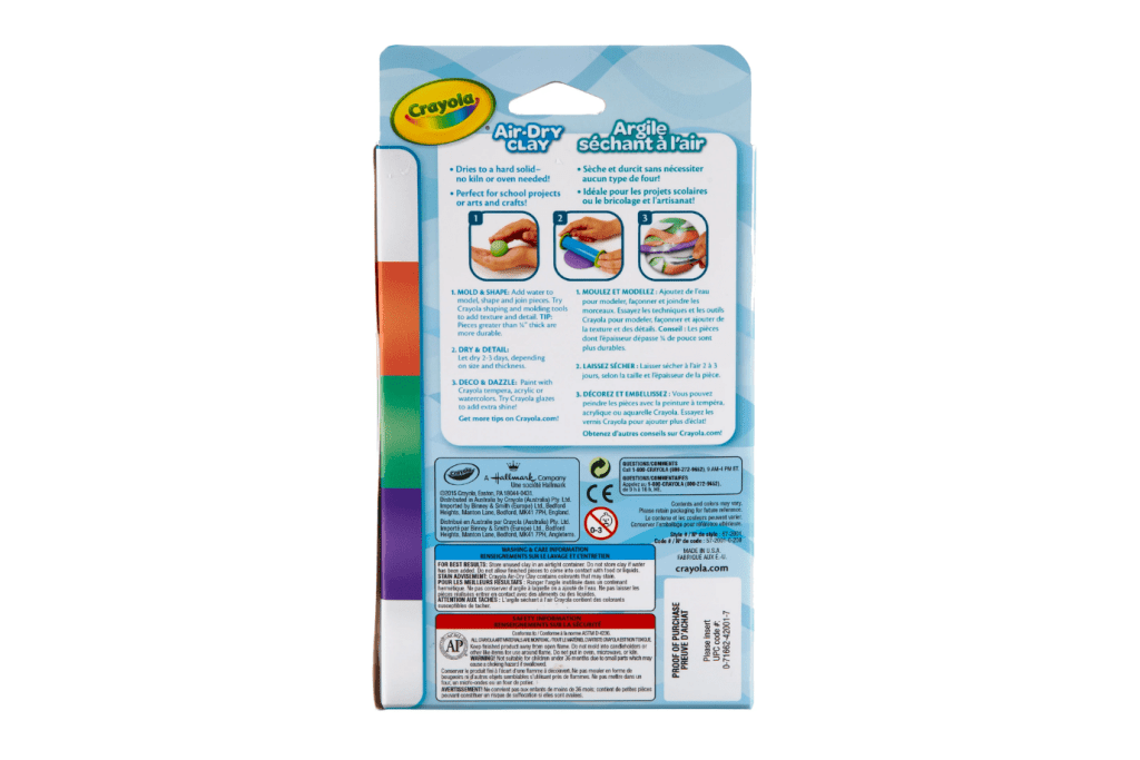 Air Dry Clay - 5 Pack