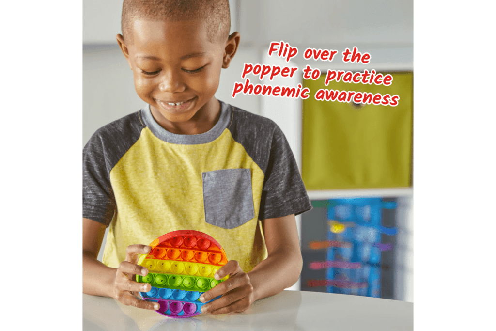 Alphabet Sensory Bubble Popper - The Montessori Room